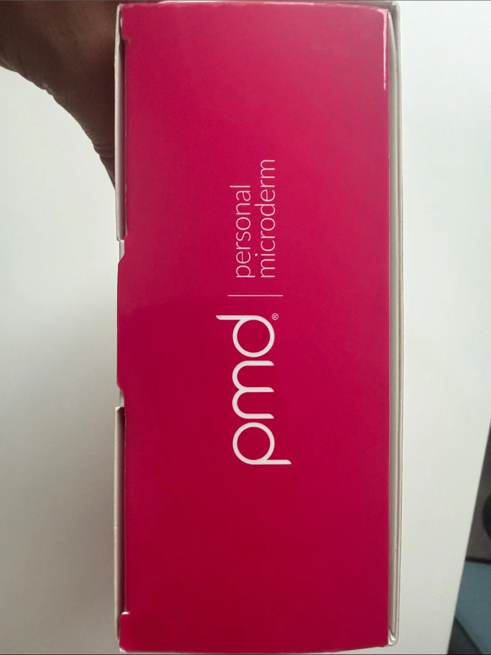 PMD Personal Microderm Pro Facial Device - Pink and White